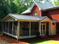 porch exterior corner